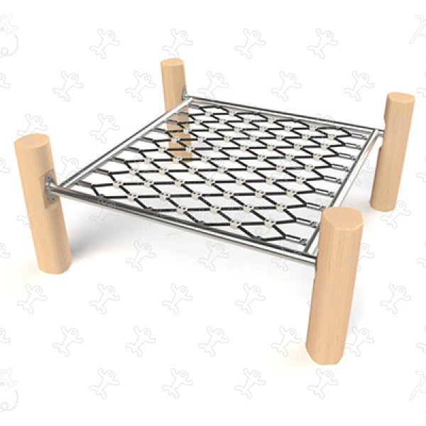 Net J49144® playgrounds sustainable natural wood equipment climbing trails and equipment image 3d
