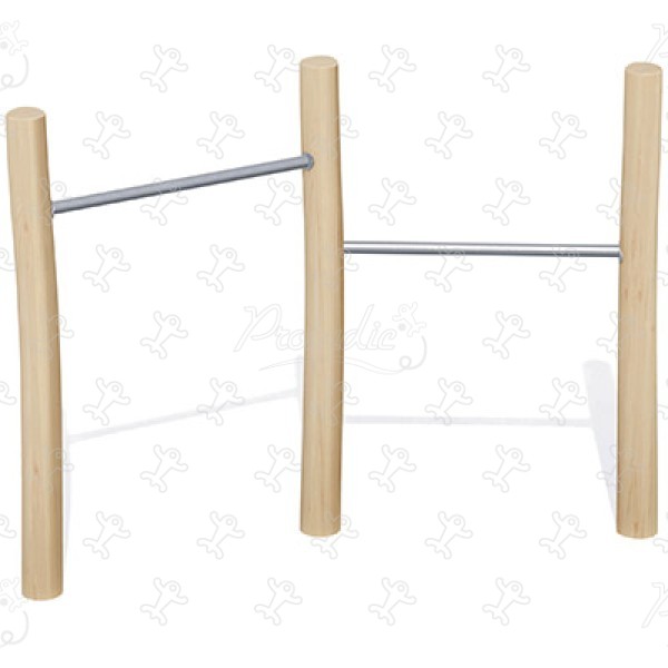2 Horizontal Bars M J4916 playgrounds acti’fun climbing trails and equipment image 3d