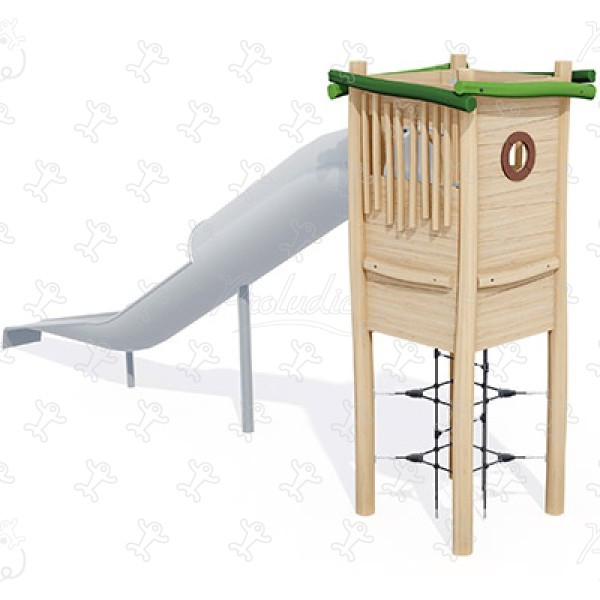 Lookout Tower J49172® playgrounds multiplay equipment multi play structures image 3d