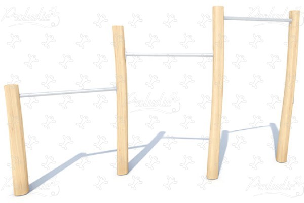 3 Horizontal Bars L J4919 sport and fitness acti’fun fitness image 3d