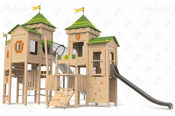 Fiefdom J49200® playgrounds multiplay equipment multi play structures image 3d