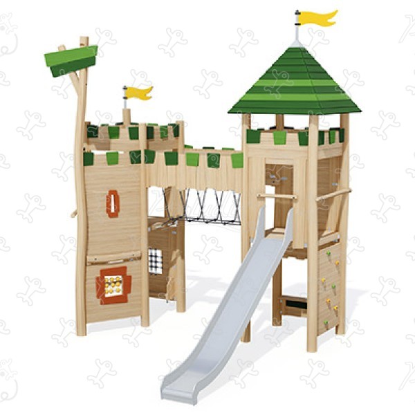 Little castle J49210® playgrounds multiplay equipment multi play structures image 3d
