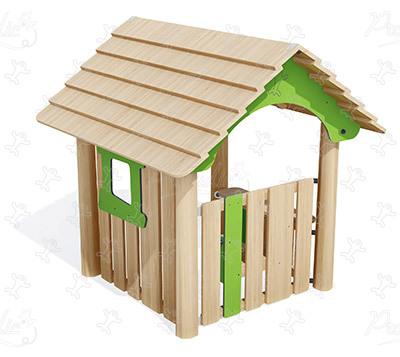 Little Cabin J49258 playgrounds multiplay equipment origin’ image 3d
