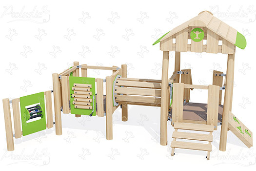 J49262® playgrounds multiplay equipment multi play structures image 3d