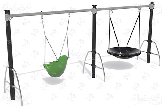 Pod seat, 1 boat seat J492 playgrounds traditional playground equipment swings image 3d