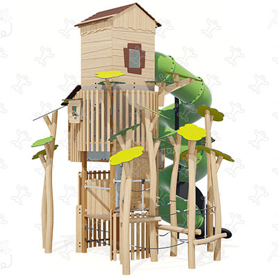 Observatory tower J49417-P® playgrounds multiplay equipment multi play structures image 3d