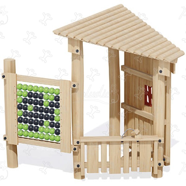 Pixel Hut J4943 playgrounds multiplay equipment multi play structures image 3d