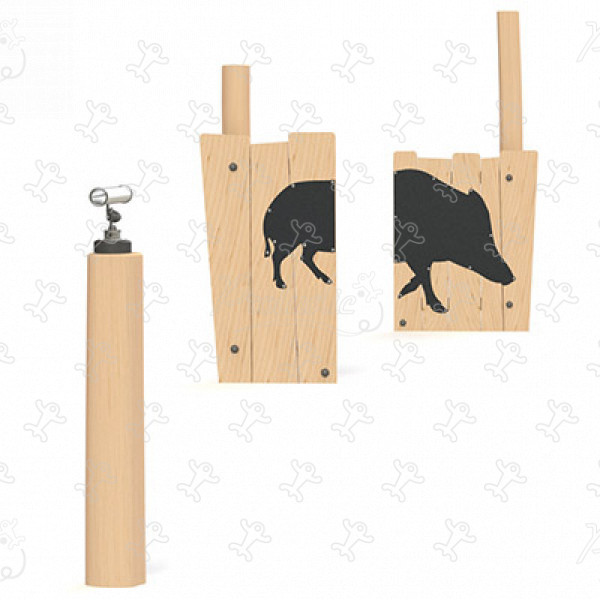 Wild Boar J4951® playgrounds climbing & balancing play equipment balancing trails image 3d