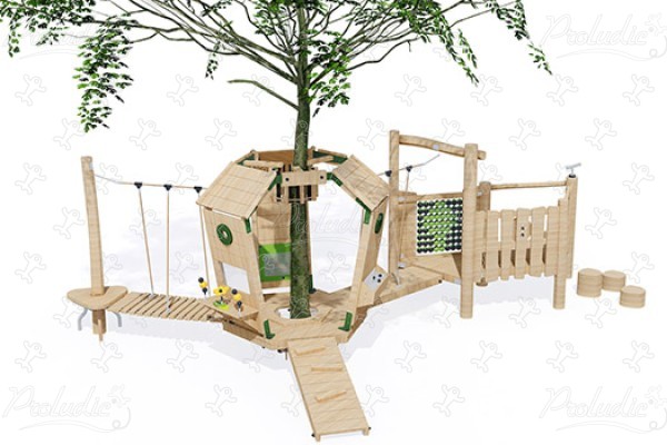J49902® playgrounds sustainable natural wood equipment arborea play® image 3d