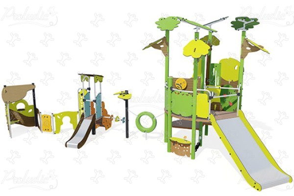Ka'Yop Baby J56001® playgrounds multiplay equipment kanopé image 3d
