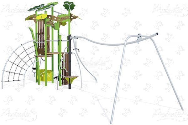 Ka'Yop Dynamic J56002® playgrounds multiplay equipment kanopé image 3d