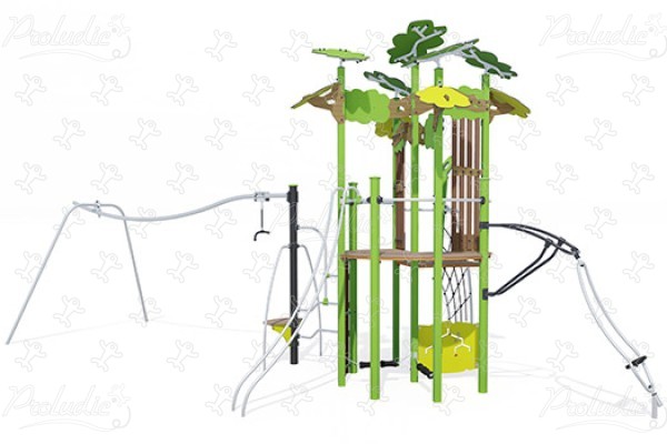 Ka'Yop Dynamic J56002® playgrounds multiplay equipment kanopé image 3d