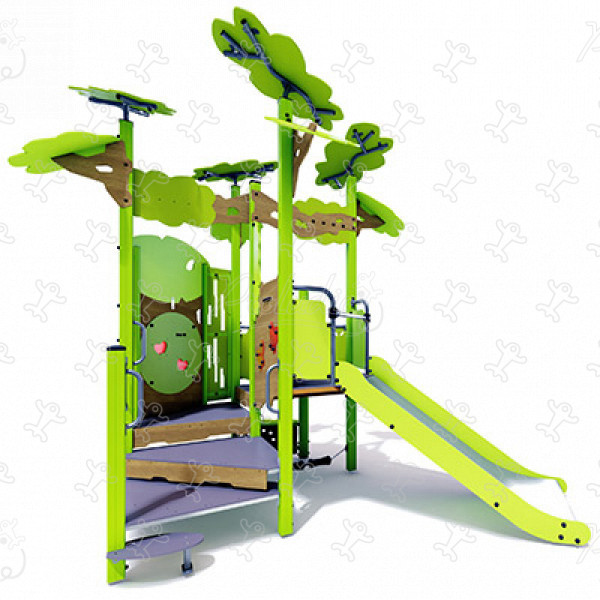 Ka'Yop Inclusive J56004® playgrounds multiplay equipment kanopé image 3d