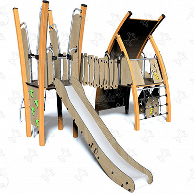 J5604-C® playgrounds multiplay equipment kanopé image 3d