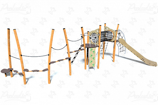J5609-C® playgrounds multiplay equipment kanopé image 3d