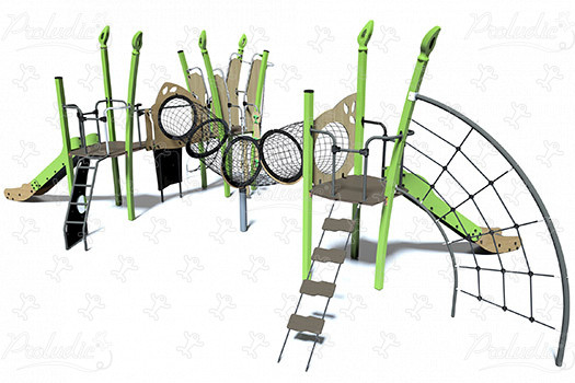 J5611 playgrounds multiplay equipment kanopé image 3d