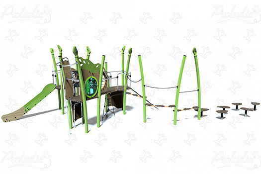 J5612 playgrounds multiplay equipment kanopé image 3d