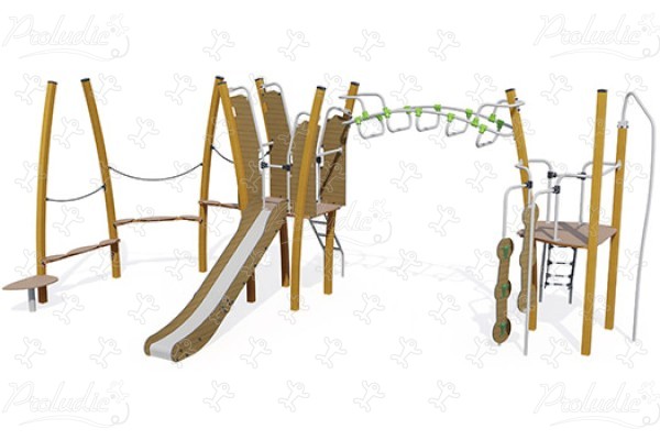 J5618-C® playgrounds multiplay equipment kanopé image 3d