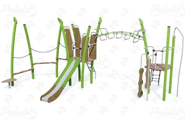 J5618® playgrounds multiplay equipment kanopé image 3d
