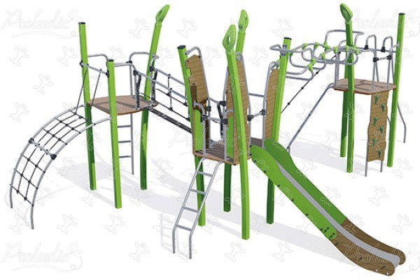 J5619® playgrounds multiplay equipment kanopé image 3d