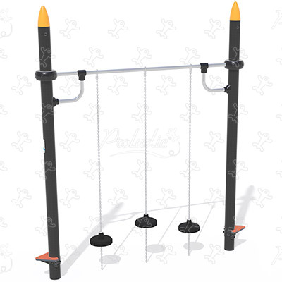 Suspended steps J5917® playgrounds acti’fun acti’ninja image 3d