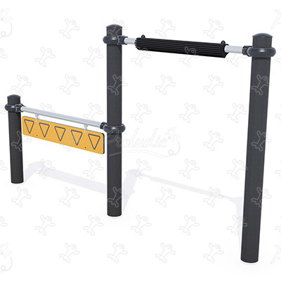 Inclusive Low Path J5930® playgrounds acti’fun acti’ninja image 3d