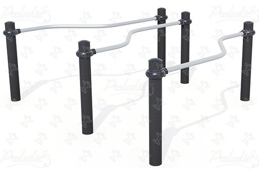 Inclusive Narrow Path J5931® playgrounds acti’fun acti’ninja image 3d