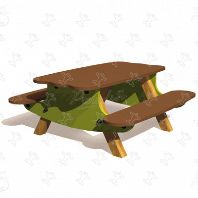 Play Table J605 outdoor furniture furniture, fencing and gates & ancillary items furniture (bench, waste bin, shelter…) image 3d