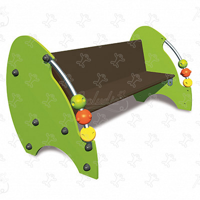 Children's Play Seat J607 outdoor furniture furniture, fencing and gates & ancillary items furniture (bench, waste bin, shelter…) image 3d