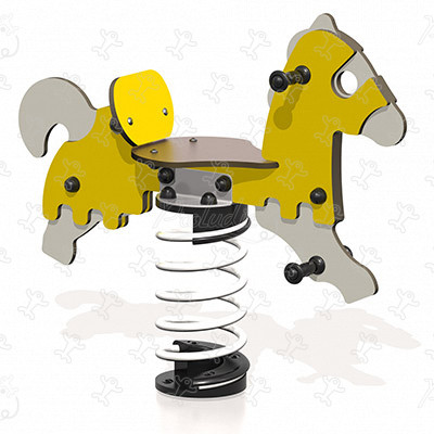 Horse J819 playgrounds moving equipment springers image 3d