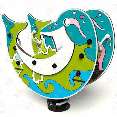 Little Dolphin J822-GA playgrounds grafic games amazone finish image 3d