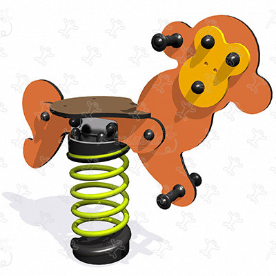 Polo The Monkey J843 playgrounds moving equipment springers image 3d