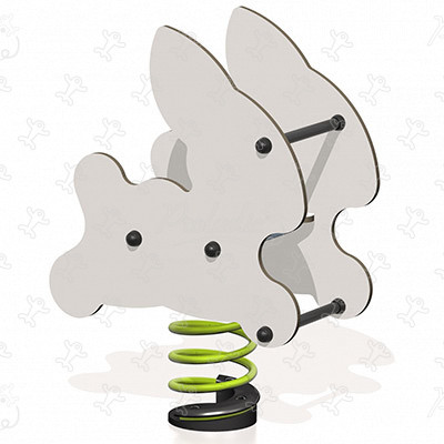 Bunny J864 playgrounds moving equipment springers image 3d