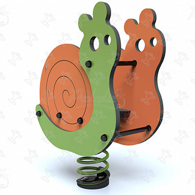 Snail J866 playgrounds moving equipment springers image 3d