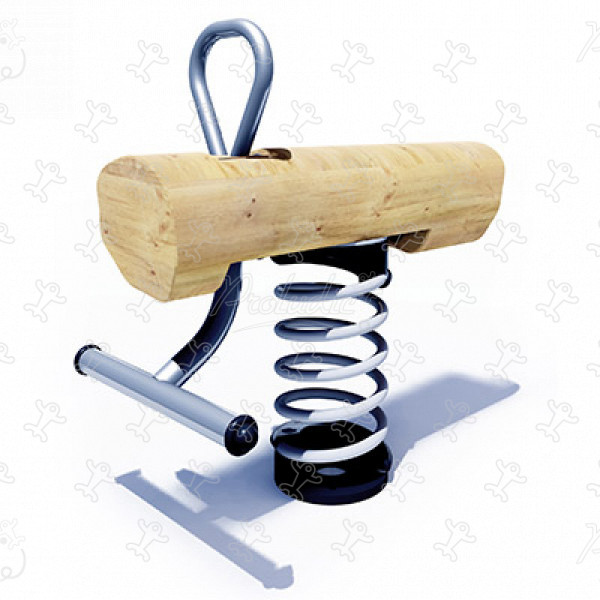 Log J880 playgrounds moving equipment springers image 3d