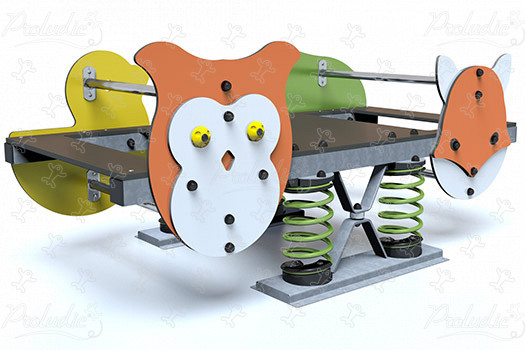 Forest J984 playgrounds moving equipment springers image 3d