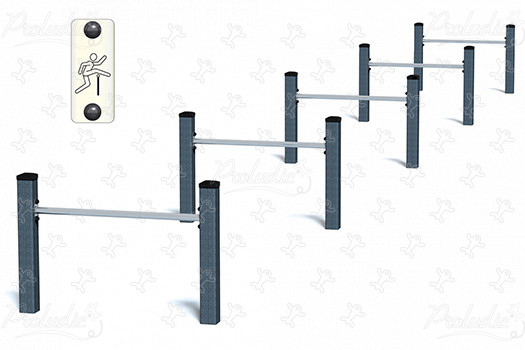 Senior Hurdles JPS12-S-M sport and fitness acti’fun acti’ninja image 3d