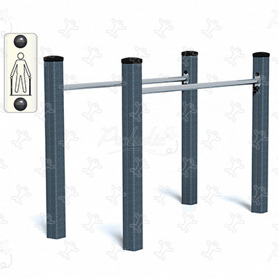 Senior Parallel Bars JPS15-S-M sport and fitness acti’fun acti’ninja image 3d