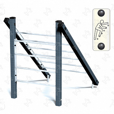 Climbing Ladders JPS22-M sport and fitness acti’fun acti’ninja image 3d