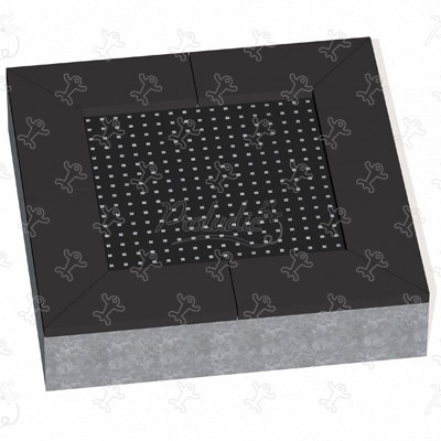 Square trampoline R34-ETP-000 playgrounds acti’fun acti’fun trampolines image 3d