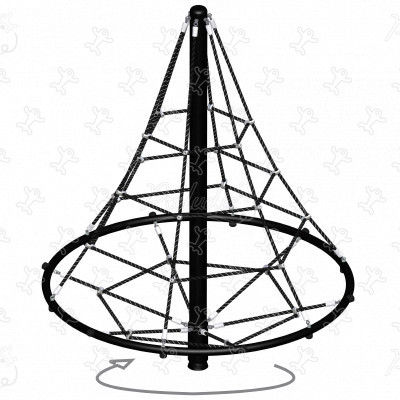 Rotating Pyramid R48-IPY-702 playgrounds climbing & balancing play equipment climbing equipment image 3d
