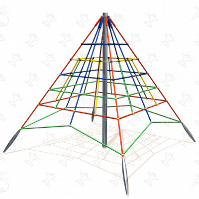 Pyramid Net R48-UMN-250 playgrounds climbing & balancing play equipment climbing equipment image 3d