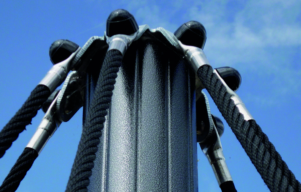 The 125mm diameter post