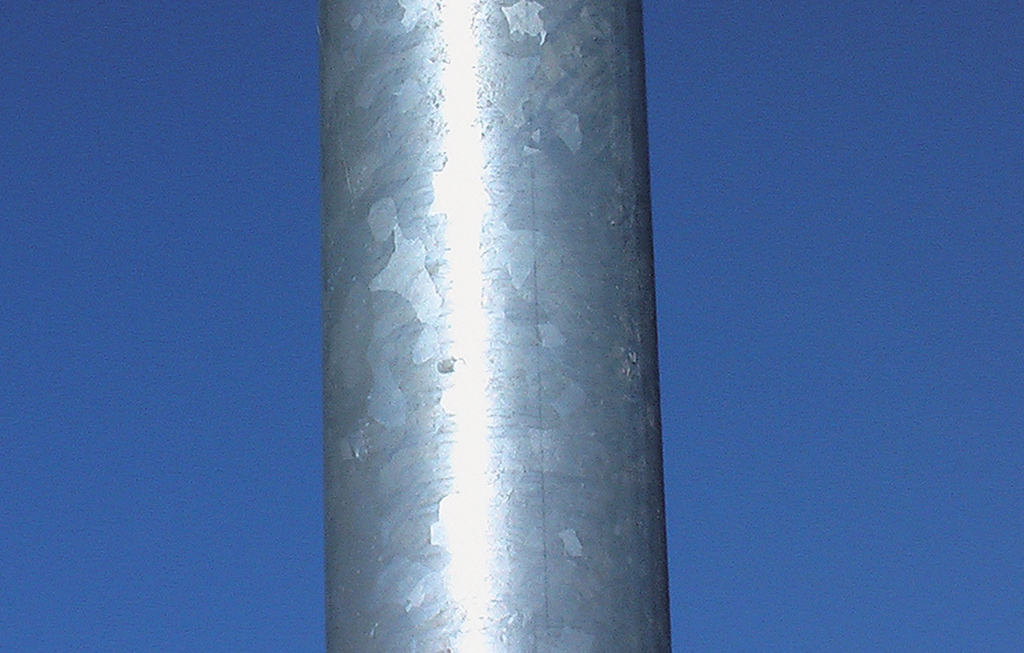 The 115mm diameter post