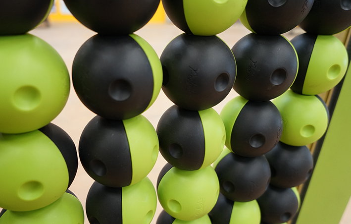 The abacus spheres