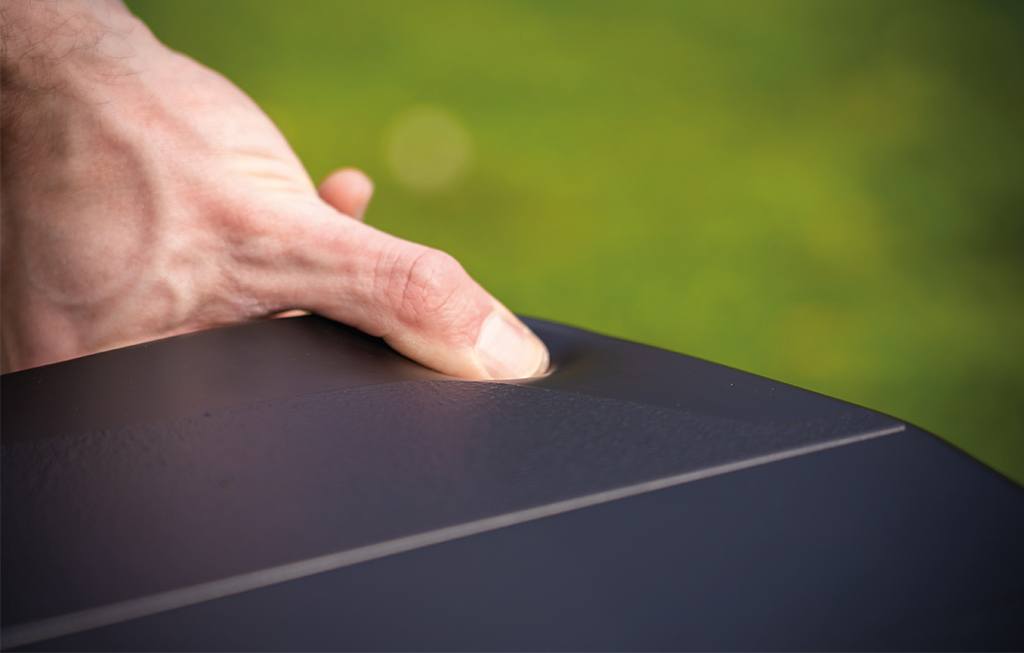 The polyurethane foam seat