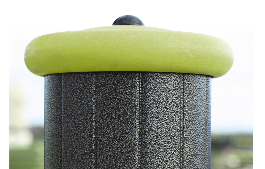 The 125mm diameter post