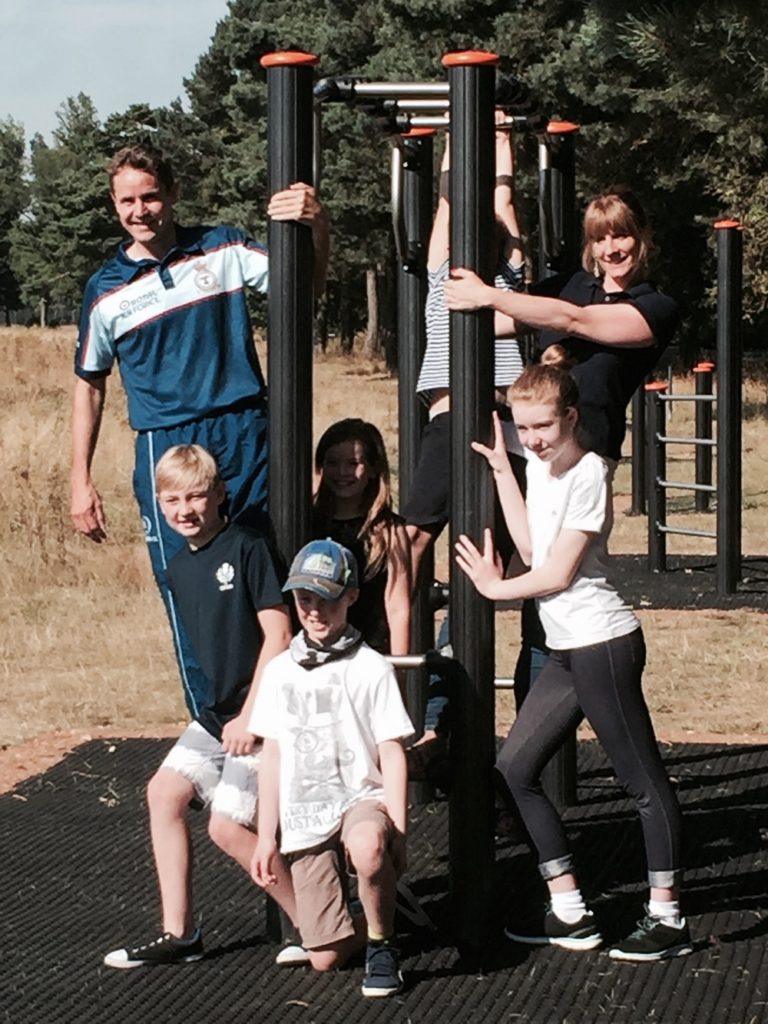 RAF Cranwell Outdoor Gym Equipment Trim Trail Image 3