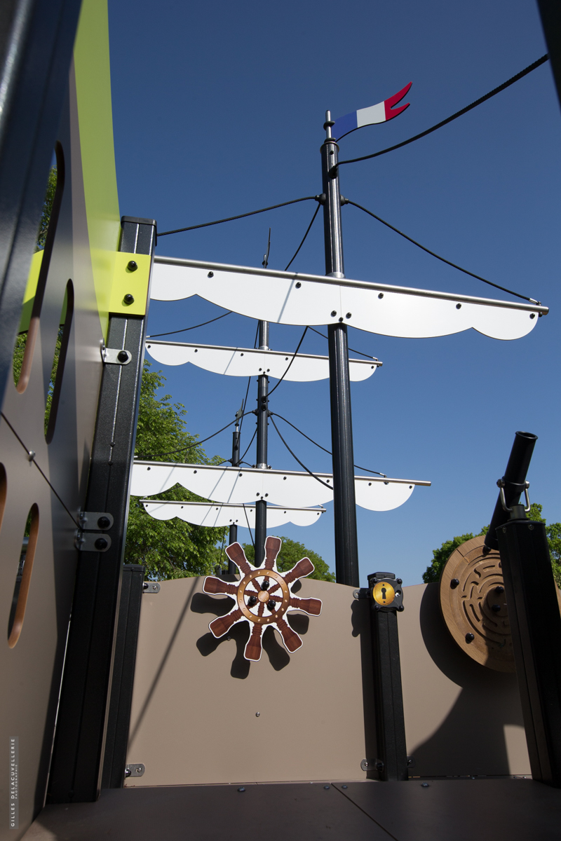 Rochefort example of proludic playgrounds innovative children's play equipment inaugurated navy garden image 8
