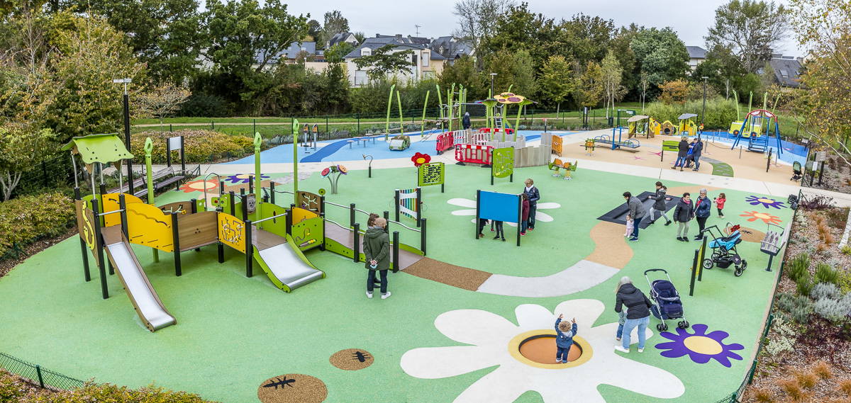 Vannes – “Fleurs de Tohannic” inclusive play area